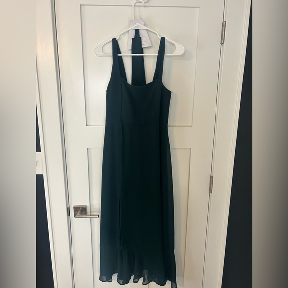 Show Me Your MuMu Clair MIDI  Emerald Chiffon - Picture 3 of 3